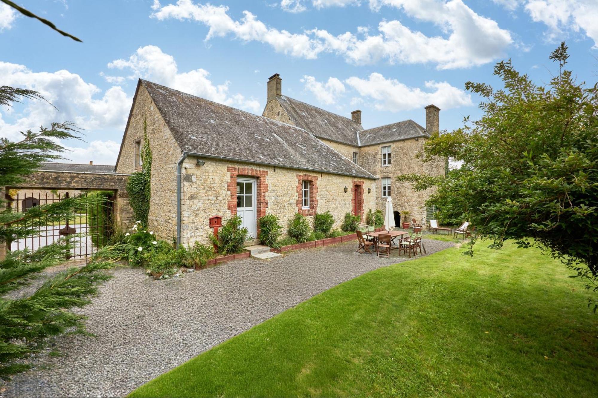 Manoir Du Quesnay Bed and Breakfast Mandeville-en-Bessin Kamer foto